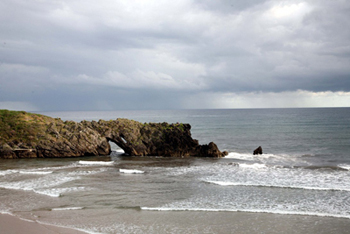 Along the coast of Asturias